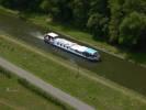 Photos aériennes - Transport fluvial et maritime - Photo réf. T082259 - Une Pniche sur le Canal de Roanne.