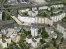 Photos aériennes de Besançon (25000) - Les quartiers Planoise et Châteaufarine | Doubs, Franche-Comté, France - Photo réf. T056777