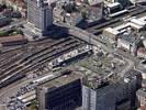 Photos aériennes de Nancy (54000) - Les Quartiers de la gare et la Place de la République | Meurthe-et-Moselle, Lorraine, France - Photo réf. T056856