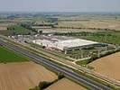 Photos aériennes de Ospedaletto Lodigiano (26864) - Vue générale | Lodi, Lombardia, Italie - Photo réf. T057217 - Il Gruppo Cremonini  leader assoluto in Italia nella produzione di carni bovine.