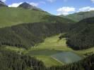 Photos aériennes de "lago" - Photo réf. T058888 - Une vue paysagre dans les montagnes italienne  Borno.