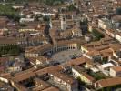 Photos aériennes - Villes - Photo réf. T059229 - Le centre ville de Rovato, Italie.