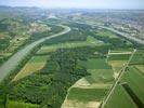 Photos aériennes de "Rhône" - Photo réf. T059665 - Lîle de la Platière est une réserve naturelle.