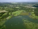 Photos aériennes de Saint-Aignan-Grandlieu (44860) | Loire-Atlantique, Pays de la Loire, France - Photo réf. T061659 - Le site de Pierre-Aigue : On peut voir une petite partie du lac de Grand-Lieu qui est le plus grand lac naturel de France.