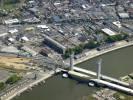 Photos aériennes de "bateaux" - Photo réf. T061967 - Le 6me pont de la ville est trs attendu, il pourra se lever jusqu'a 50m pour laisser passer les plus hauts bateaux.