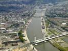 Photos aériennes de "bateaux" - Photo réf. T061982 - Le 6me pont de la ville est trs attendu, il pourra se lever jusqu'a 50m pour laisser passer les plus hauts bateaux.