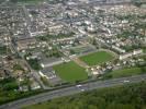 Photos aériennes de Hagondange (57300) - Le stade de rugby et Cosec | Moselle, Lorraine, France - Photo réf. T062647