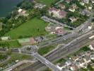 Photos aériennes de Hagondange (57300) - Le centre Aragon | Moselle, Grand Est, France - Photo réf. T062663