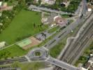 Photos aériennes de Hagondange (57300) - Le centre Aragon | Moselle, Grand Est, France - Photo réf. T062664