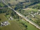Photos aériennes de Le Mans (72000) - Le Chantier de la Rocade Nord | Sarthe, Pays de la Loire, France - Photo réf. T064323