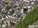 Photos aériennes de Besançon (25000) - Le Centre Ville et le quartier Battant | Doubs, Franche-Comté, France - Photo réf. T065237 - La cathdrale Saint-Jean fut acheve en 814.