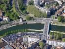 Photos aériennes de Besançon (25000) - Le Centre Ville et le quartier Battant | Doubs, Franche-Comté, France - Photo réf. T065249