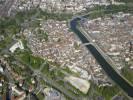 Photos aériennes de Besançon (25000) - Le Centre Ville et le quartier Battant | Doubs, Franche-Comté, France - Photo réf. T065259