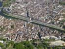 Photos aériennes de Besançon (25000) - Le Centre Ville et le quartier Battant | Doubs, Franche-Comté, France - Photo réf. T065261