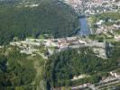 Photos aériennes de Besançon (25000) - Le Centre Ville et le quartier Battant | Doubs, Franche-Comté, France - Photo réf. T065278 - La Citadelle de Besanon fait partie des douze sites Vauban classs au Patrimoine Mondial de l'UNESCO.