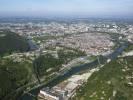 Photos aériennes de Besançon (25000) | Doubs, Franche-Comté, France - Photo réf. T065279 - La Citadelle est perchée à plus de 100 mètres au-dessus de la vieille ville.