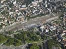 Photos aériennes de Besançon (25000) - La gare et les quartiers Les Cras, Les Chaprais et La Viotte | Doubs, Franche-Comté, France - Photo réf. T065308