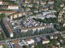 Photos aériennes de Besançon (25000) - La gare et les quartiers Les Cras, Les Chaprais et La Viotte | Doubs, Franche-Comté, France - Photo réf. T065329 - Un jour de march  Besanon (Doubs).