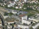 Photos aériennes de Besançon (25000) - La gare et les quartiers Les Cras, Les Chaprais et La Viotte | Doubs, Franche-Comté, France - Photo réf. T065332