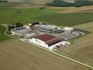 Photos aériennes de "agricole" - Photo réf. T066289 - Une coopérative agricole à Gerville dans la Meuse.