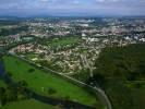 Photos aériennes de Courcelles-lès-Montbéliard (25420) - Vue générale | Doubs, Bourgogne-Franche-Comté, France - Photo réf. T066473