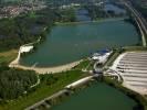 Photos aériennes de Nommay (25600) - Autre vue | Doubs, Franche-Comté, France - Photo réf. T066783 - La base de loisirs nautiques permet la pratique de diverses activités.