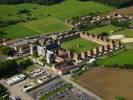 Photos aériennes de "abbaye" - Photo réf. T067457 - Un lycée a élu domicile dans l'Abbaye de Bosserville qui est classée monument historique.