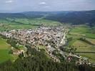 Photos aériennes de Morteau (25500) - L'Ouest et le Centre Ville | Doubs, Bourgogne-Franche-Comté, France - Photo réf. T068505