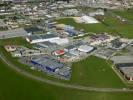 Photos aériennes de "ZAC" - Photo réf. T068548 - La zone industrielle et commerciale de Pontarlier (Doubs).