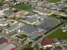 Photos aériennes de Pontarlier (25300) - La Zone Industrielle et le Quartier des Longs Traits | Doubs, Franche-Comté, France - Photo réf. T068558