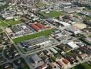 Photos aériennes de Pontarlier (25300) - La Zone Industrielle et le Quartier des Longs Traits | Doubs, Franche-Comté, France - Photo réf. T068561