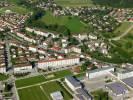 Photos aériennes de Pontarlier (25300) - La Zone Industrielle et le Quartier des Longs Traits | Doubs, Franche-Comté, France - Photo réf. T068562