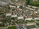 Photos aériennes de Pontarlier (25300) - La Zone Industrielle et le Quartier des Longs Traits | Doubs, Franche-Comté, France - Photo réf. T068563