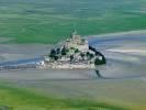 Photos aériennes de "abbaye" - Photo réf. T069444 - Le Mont-Saint-Michel et sa baie sont classs au Patrimoine Mondial de l'UNESCO. 