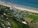 Photos aériennes de Donville-les-Bains (50350) - Le Camping | Manche, Normandie, France - Photo réf. T069474