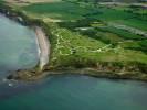 Photos aériennes de "wwii" - Photo réf. T069493 - La Pointe du Hoc, situe sur la commune de Cricqueville-en-Bessin (Calvados), fut lgue aux Etats-Unis en 1979 en reconnaissance aux soldats tus lors de la deuxime guerre mondiale.