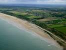 Photos aériennes de "lieu" - Photo réf. T069496 - La clbre plage d'Omaha Beach o eu lieu le dbarquement des Amricains le 6 Juin 1944 (Calvados).