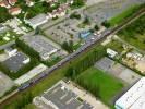 Photos aériennes - Gares, trains et TGV - Photo réf. T069510 - Un RER  Cognires dans les Yvelines.
