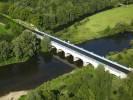 Photos aériennes de "Meurthe" - Photo réf. T069673 - Le pont-canal de Flavigny-sur-Moselle (Meurthe-et-Moselle).