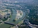 Photos aériennes de Boulogne-Billancourt (92100) | Hauts-de-Seine, Ile-de-France, France - Photo réf. T069812