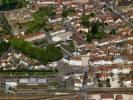 Photos aériennes de Lure (70200) - Le Centre Ville et la gare | Haute-Saône, Franche-Comté, France - Photo réf. T070601