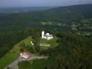 Photos aériennes de Ronchamp (70250) | Haute-Saône, Franche-Comté, France - Photo réf. T070781 - La chapelle Notre-Dame du Haut signe Le Corbusier est mondialement connue.