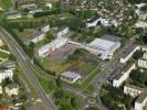 Photos aériennes de "lycée" - Photo réf. T070861 - Le lycée général et technologique Edouard Belin à Vesoul en Haute-Saône.