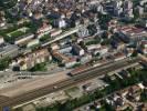 Photos aériennes de Vesoul (70000) - Le Quartier de la Gare | Haute-Saône, Bourgogne-Franche-Comté, France - Photo réf. T070940