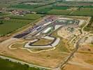 Photos aériennes de "circuit" - Photo réf. T082118 - Un circuit automobile à Castrezzato en Italie.
