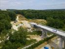 Photos aériennes de "tgv" - Photo réf. RR03766 - Le Chantier de la LGV Rhin-Rhne