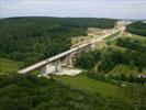 Photos aériennes de Ormenans (70230) - Le Viaduc de la Linotte | Haute-Saône, Franche-Comté, France - Photo réf. RR03775 - Le Chantier de la LGV Rhin-Rhne