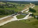 Photos aériennes de Thieffrans (70230) - Le Viaduc de l'Ognon | Haute-Saône, Franche-Comté, France - Photo réf. RR03818 - Le Chantier de la LGV Rhin-Rhne