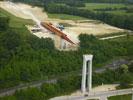Photos aériennes de "lgv" - Photo réf. RR03980 - Le Chantier de la LGV Rhin-Rhône