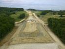 Photos aériennes de Châtenois-les-Forges (90700) | Territoire-de-Belfort, Franche-Comté, France - Photo réf. RR03990 - Le Chantier de la LGV Rhin-Rhne